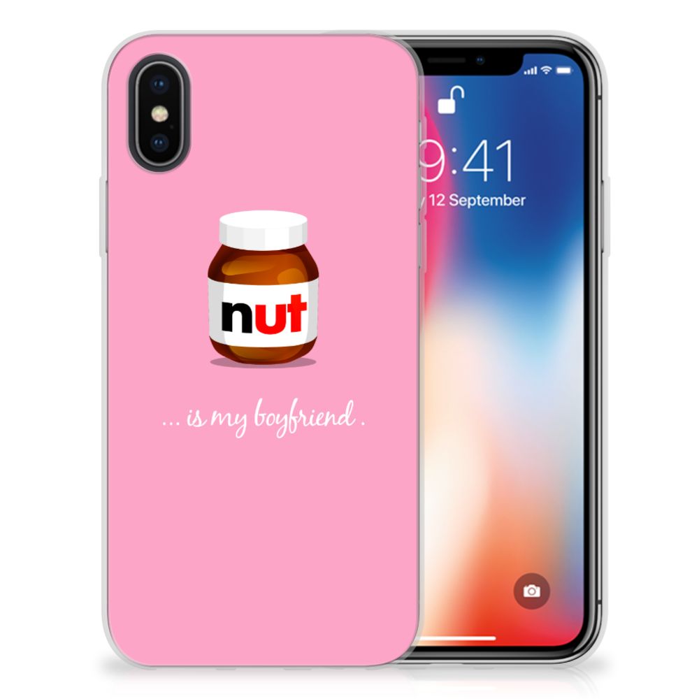 Apple iPhone X | Xs Siliconen Case Nut Boyfriend