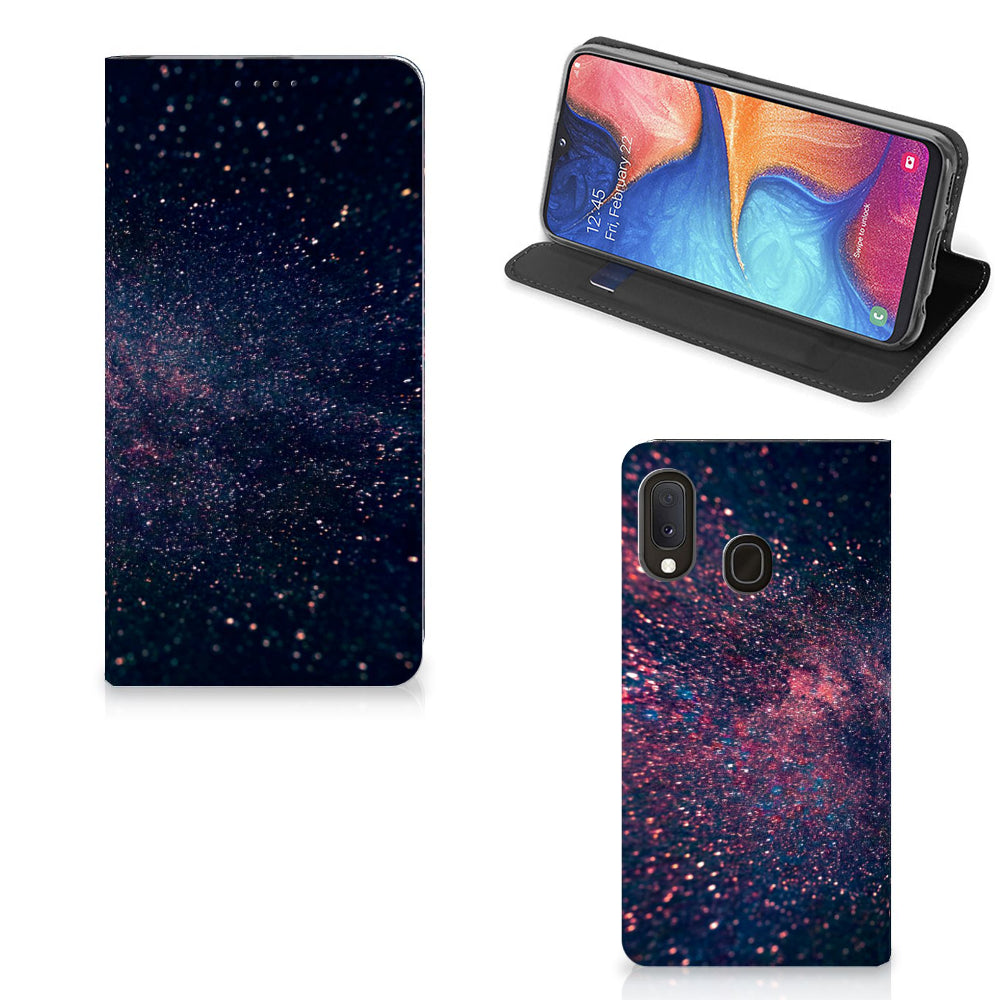 Samsung Galaxy A20e Stand Case Stars