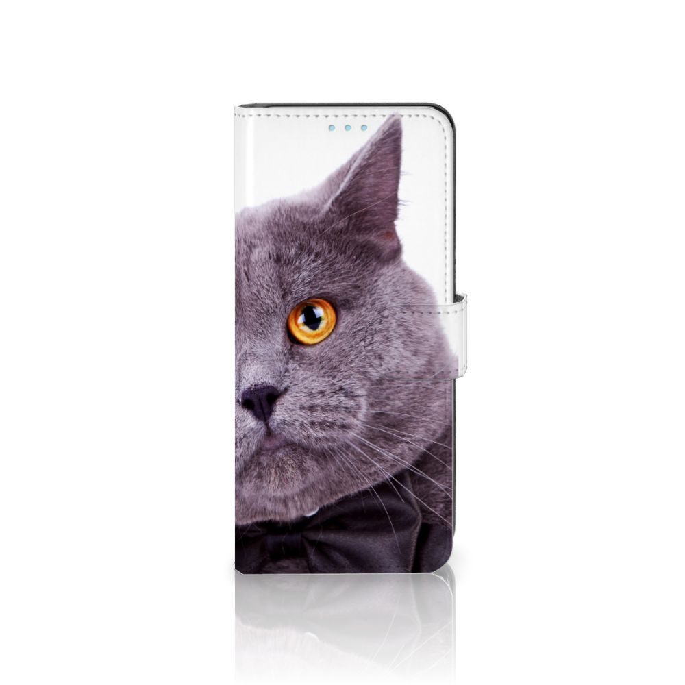Sony Xperia 10 III Telefoonhoesje met Pasjes Kat