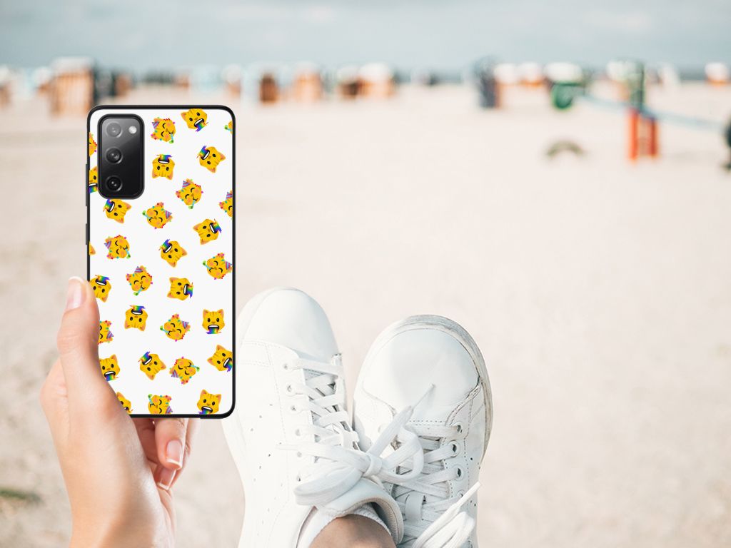 Back Case voor Samsung Galaxy S20 FE Katten Emojis B2C Telecom