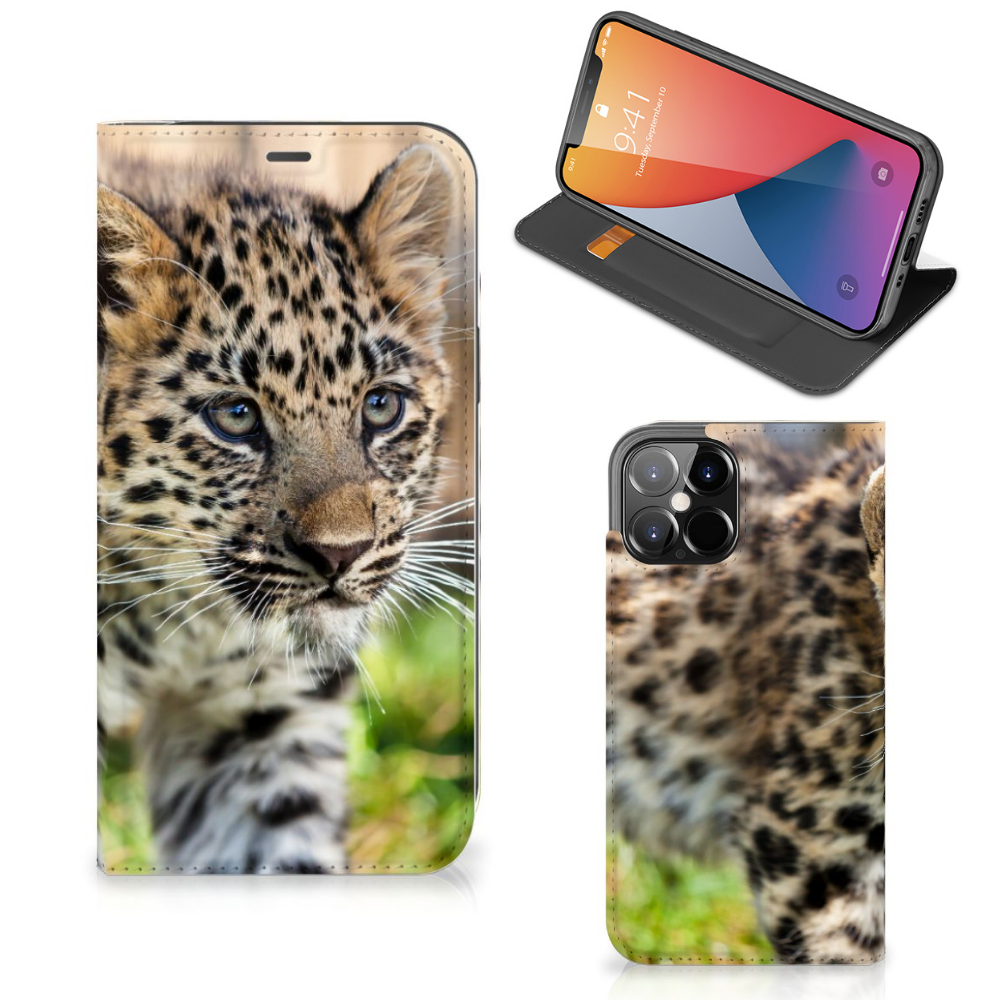 iPhone 12 Pro Max Hoesje maken Baby Luipaard - B2C Telecom