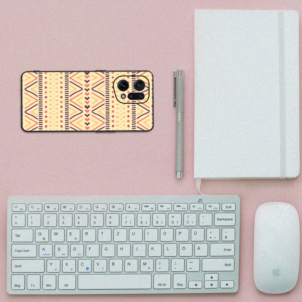 OPPO Find X5 Back Case Aztec Yellow B2C Telecom
