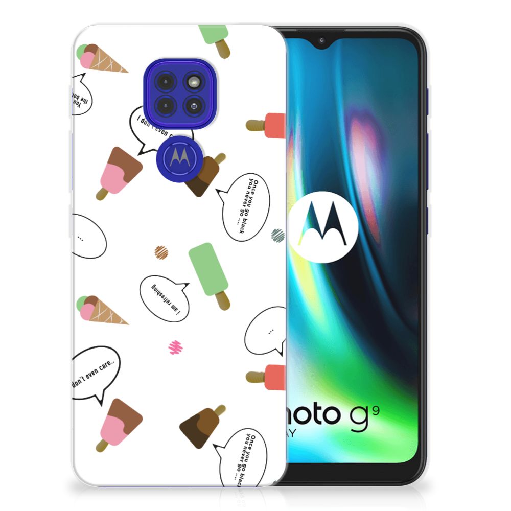 Motorola Moto G9 Play | E7 Plus Siliconen Case IJsjes B2C Telecom