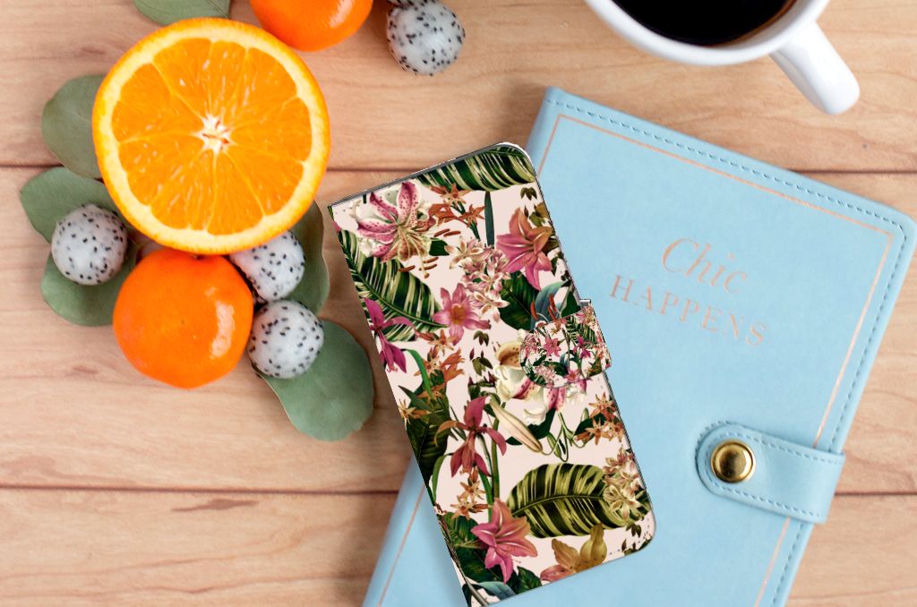 Xiaomi Redmi 10C Hoesje Flowers