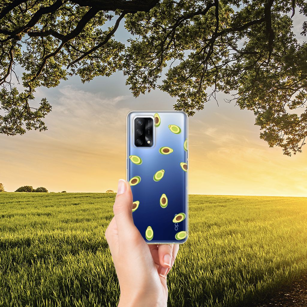 OPPO A74 4G Siliconen Case Avocado B2C Telecom