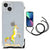 iPhone 14 Plus Stevig Bumper Hoesje Horse Color
