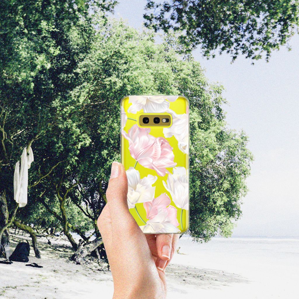 Samsung Galaxy S10e TPU Case Lovely Flowers