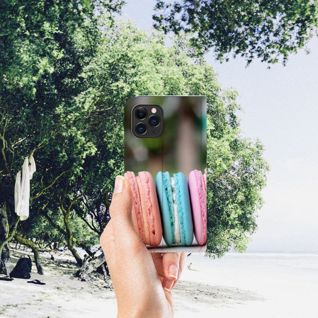 Apple iPhone 11 Pro Flip Style Cover Macarons
