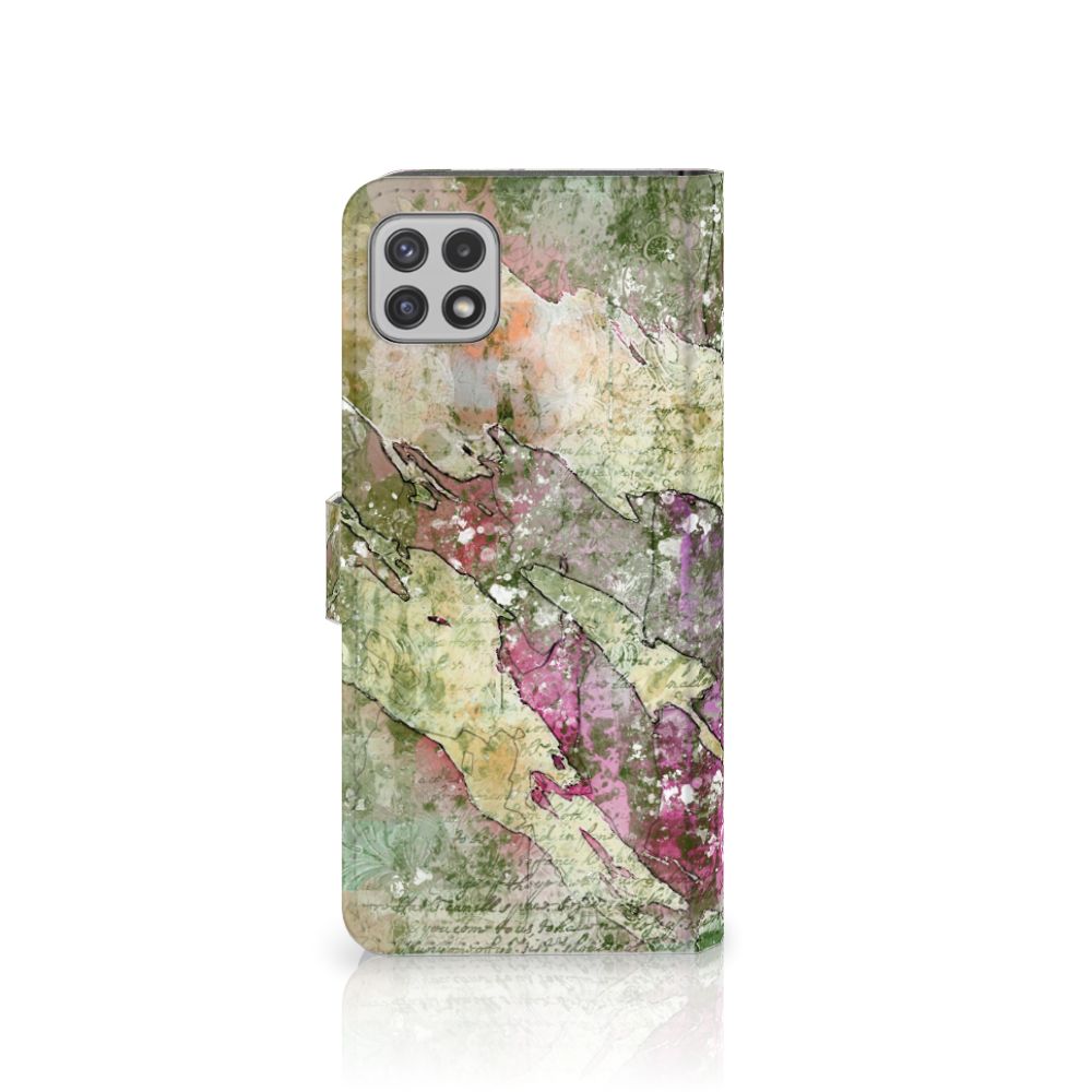 Hoesje Samsung Galaxy A22 5G Letter Painting