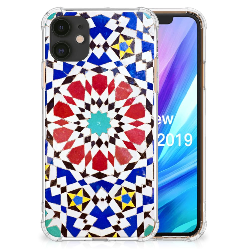 Apple iPhone 11 Anti-Shock Hoesje Mozaïek