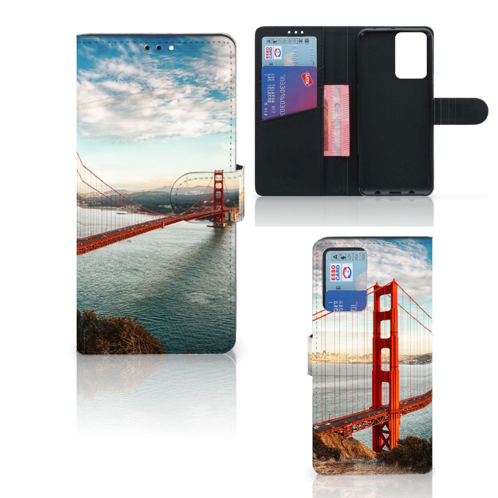 Xiaomi Redmi Note 10 Pro Flip Cover Golden Gate Bridge