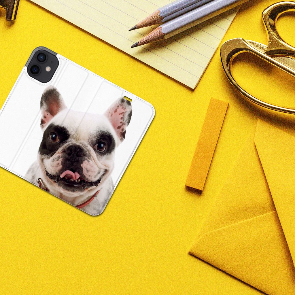 iPhone 12 Mini Hoesje maken Franse Bulldog - B2C Telecom