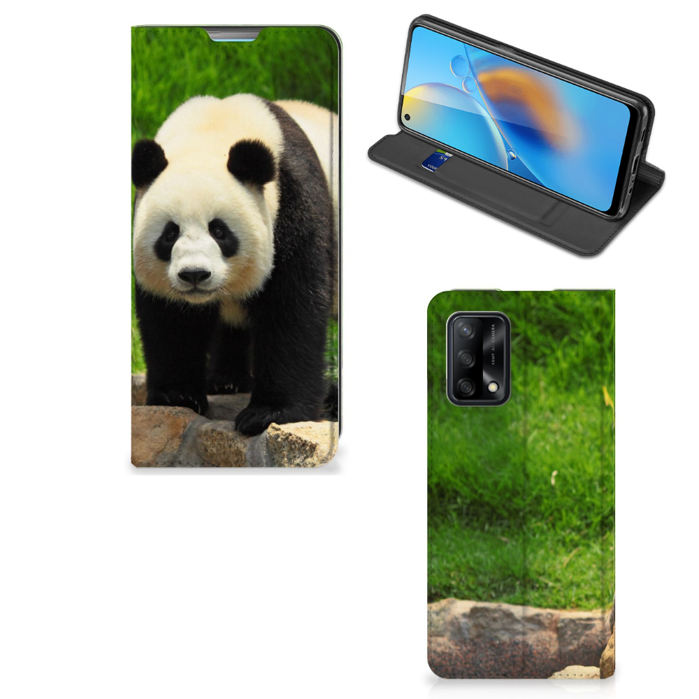 OPPO A74 4G Hoesje maken Panda - B2C Telecom
