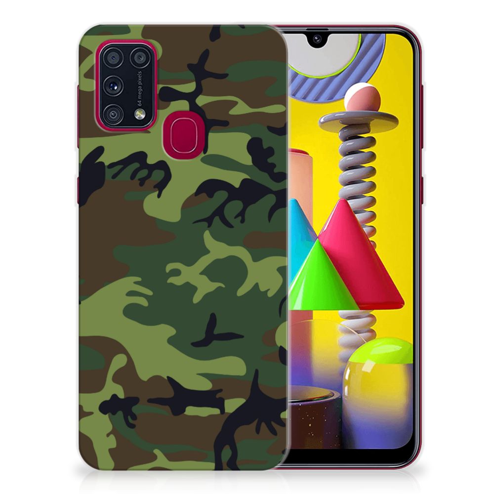 Samsung Galaxy M31 TPU bumper Army Dark B2C Telecom