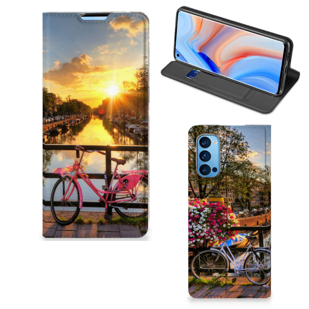 OPPO Reno4 Pro 5G Book Cover Amsterdamse Grachten