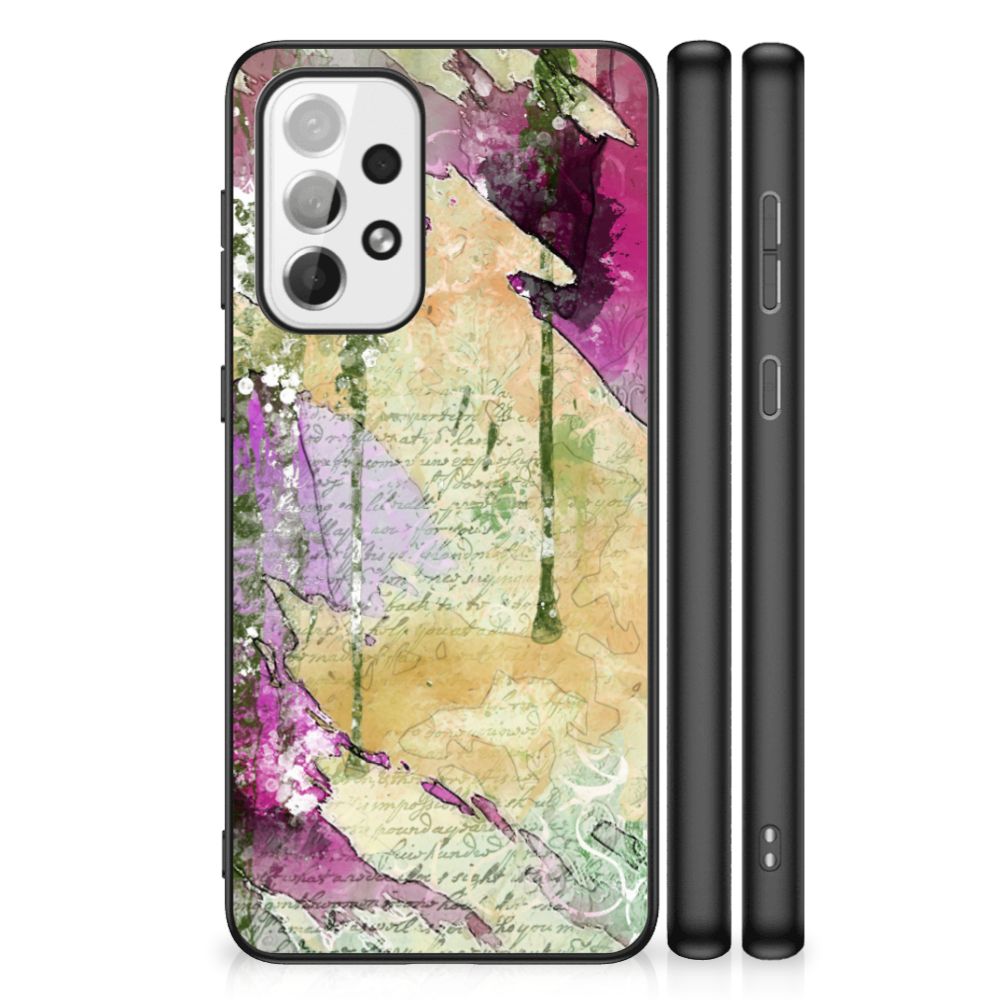 Kleurrijke Telefoonhoesje Samsung Galaxy A73 Letter Painting B2C Telecom
