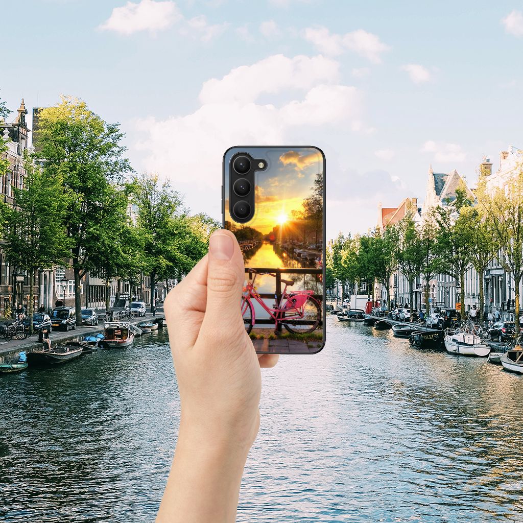 Samsung Galaxy S23 TPU Backcover Amsterdamse Grachten B2C Telecom