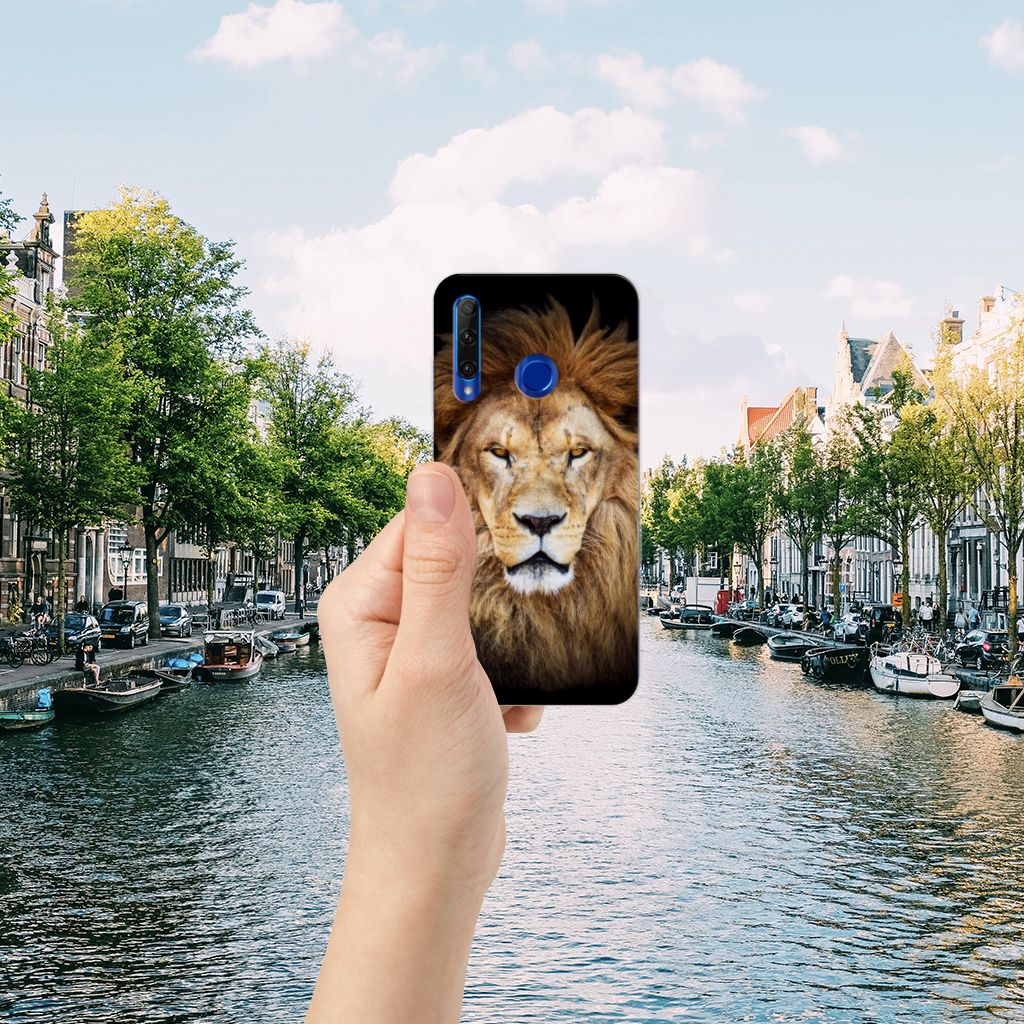 Honor 20 Lite TPU Hoesje Leeuw