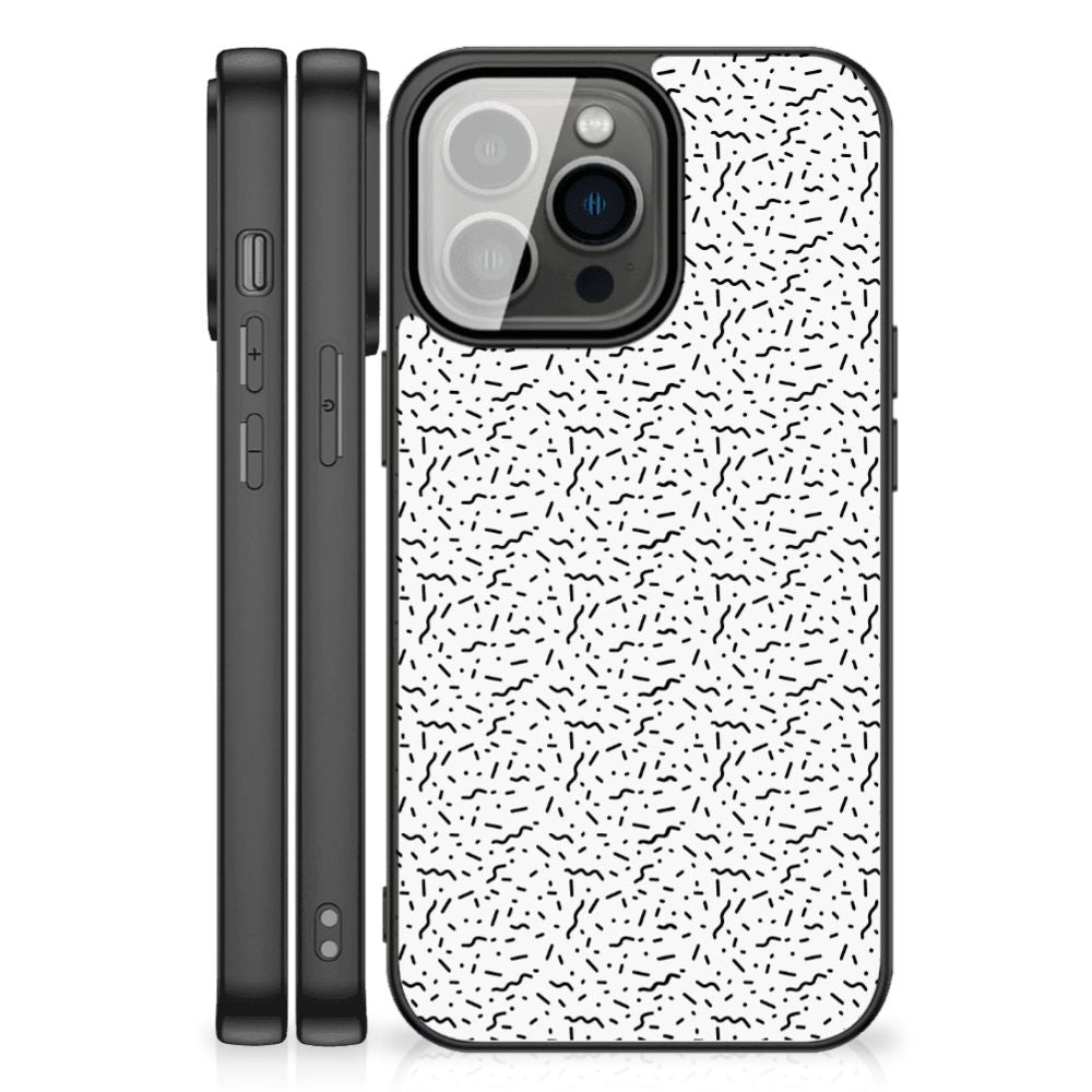 iPhone 13 Pro Max Back Case Stripes Dots B2C Telecom