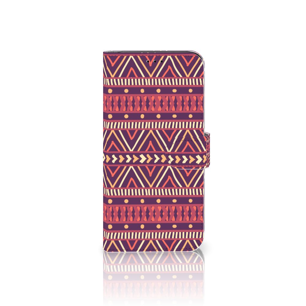 Apple iPhone 11 Pro Max Telefoon Hoesje Aztec Paars