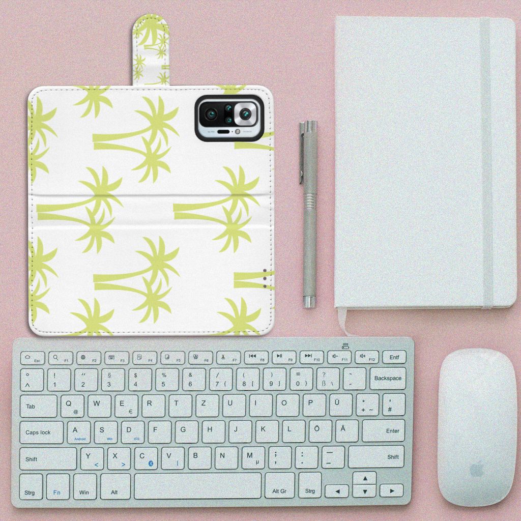 Xiaomi Redmi Note 10 Pro Hoesje Palmtrees