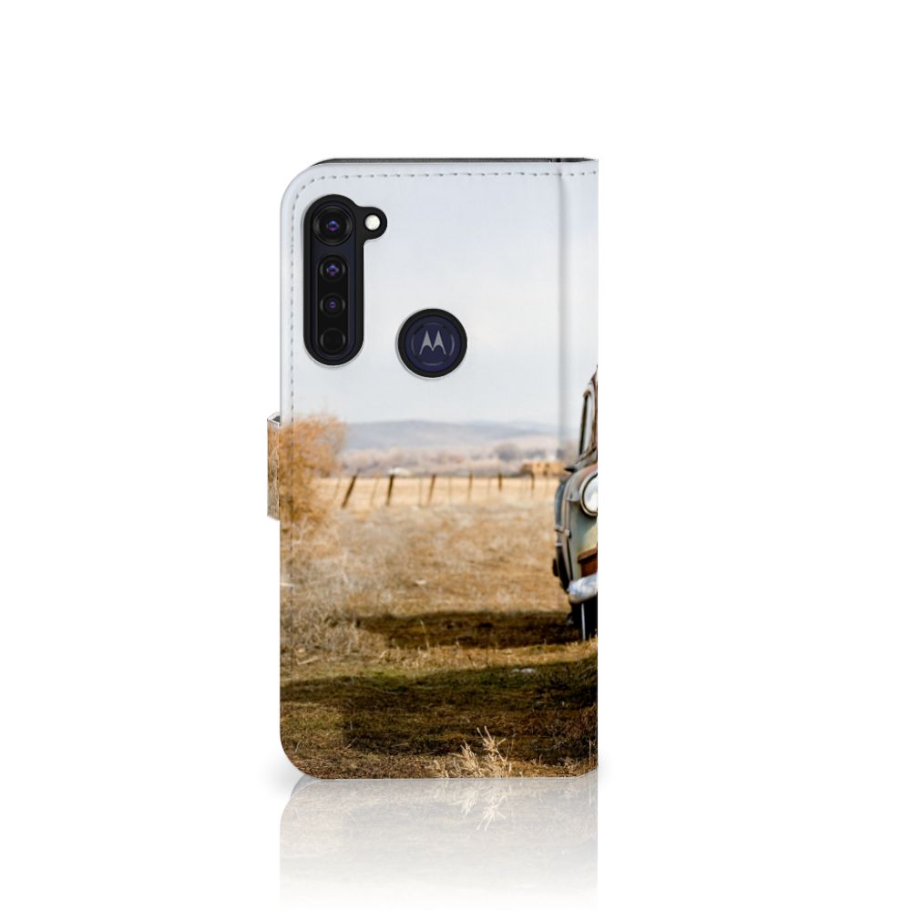 Motorola Moto G Pro Telefoonhoesje met foto Vintage Auto