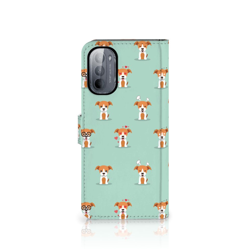 Motorola Moto G31 | G41 Telefoonhoesje met Pasjes Pups