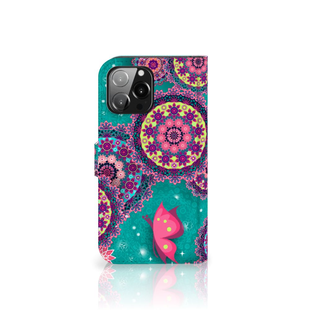 iPhone 13 Pro Max Hoesje Cirkels en Vlinders