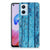 OPPO A96 | OPPO A76 Bumper Hoesje Wood Blue B2C Telecom