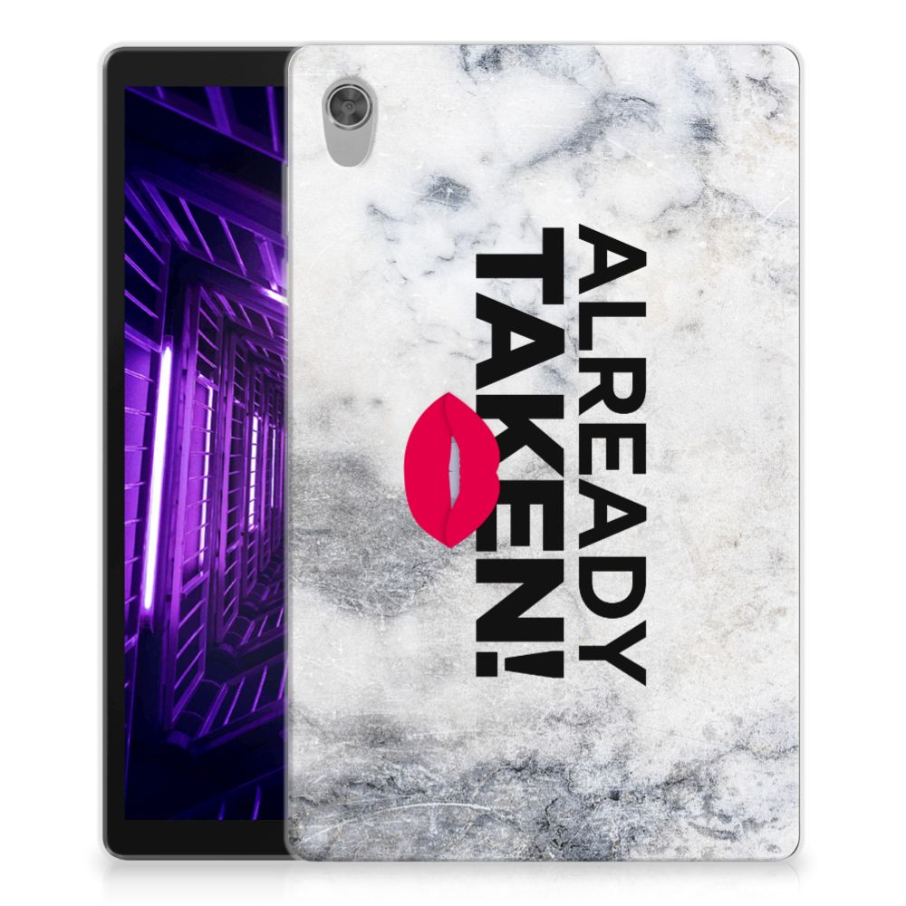 Lenovo Tab M10 HD (2de generatie) Back cover met naam Already Taken White - B2C Telecom