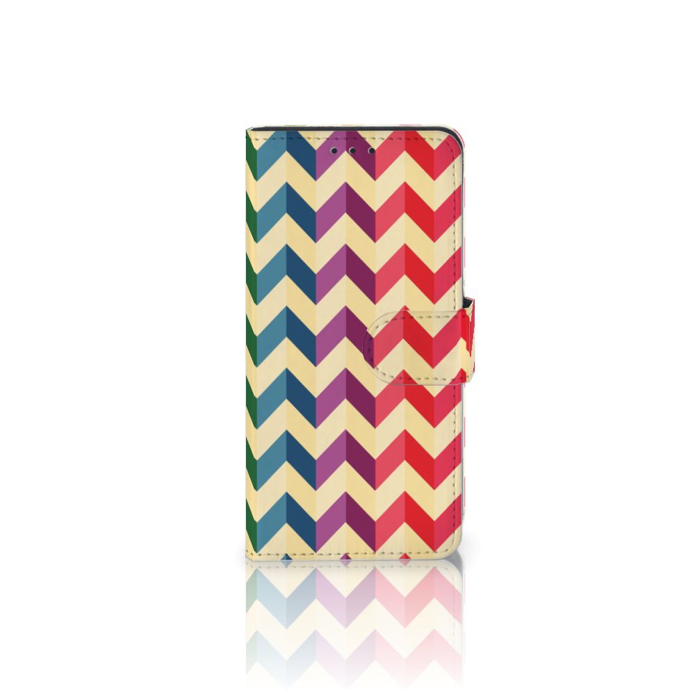 Huawei P40 Telefoon Hoesje Zigzag Multi Color