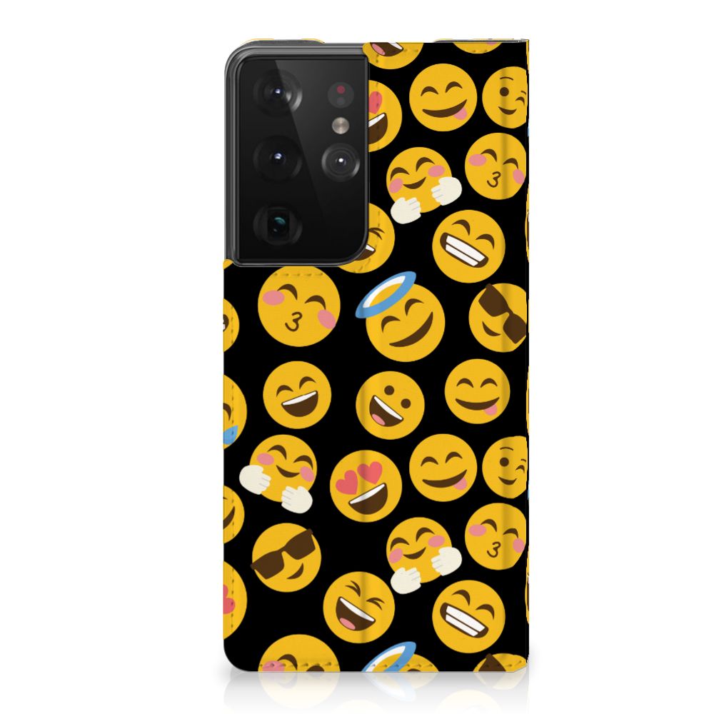 Samsung Galaxy S21 Ultra Hoesje met Magneet Emoji - B2C Telecom