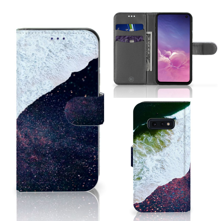 Samsung Galaxy S10e Book Case Sea in Space