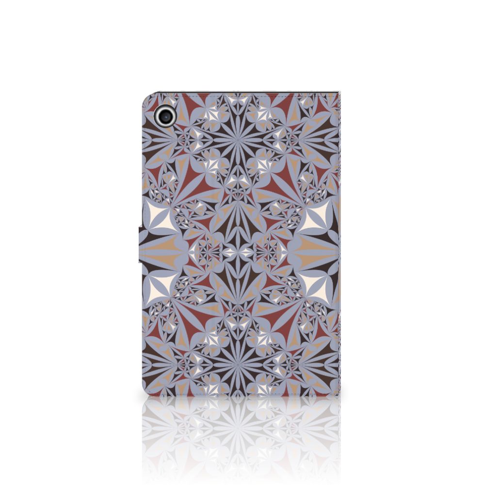 Lenovo Tab M10 Plus 3rd Gen 10.6 inch Leuk Tablet hoesje  Flower Tiles