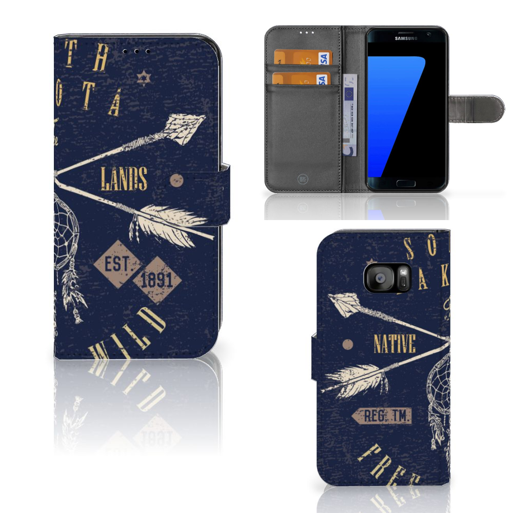Samsung Galaxy S7 Edge Flip Cover South Dakota