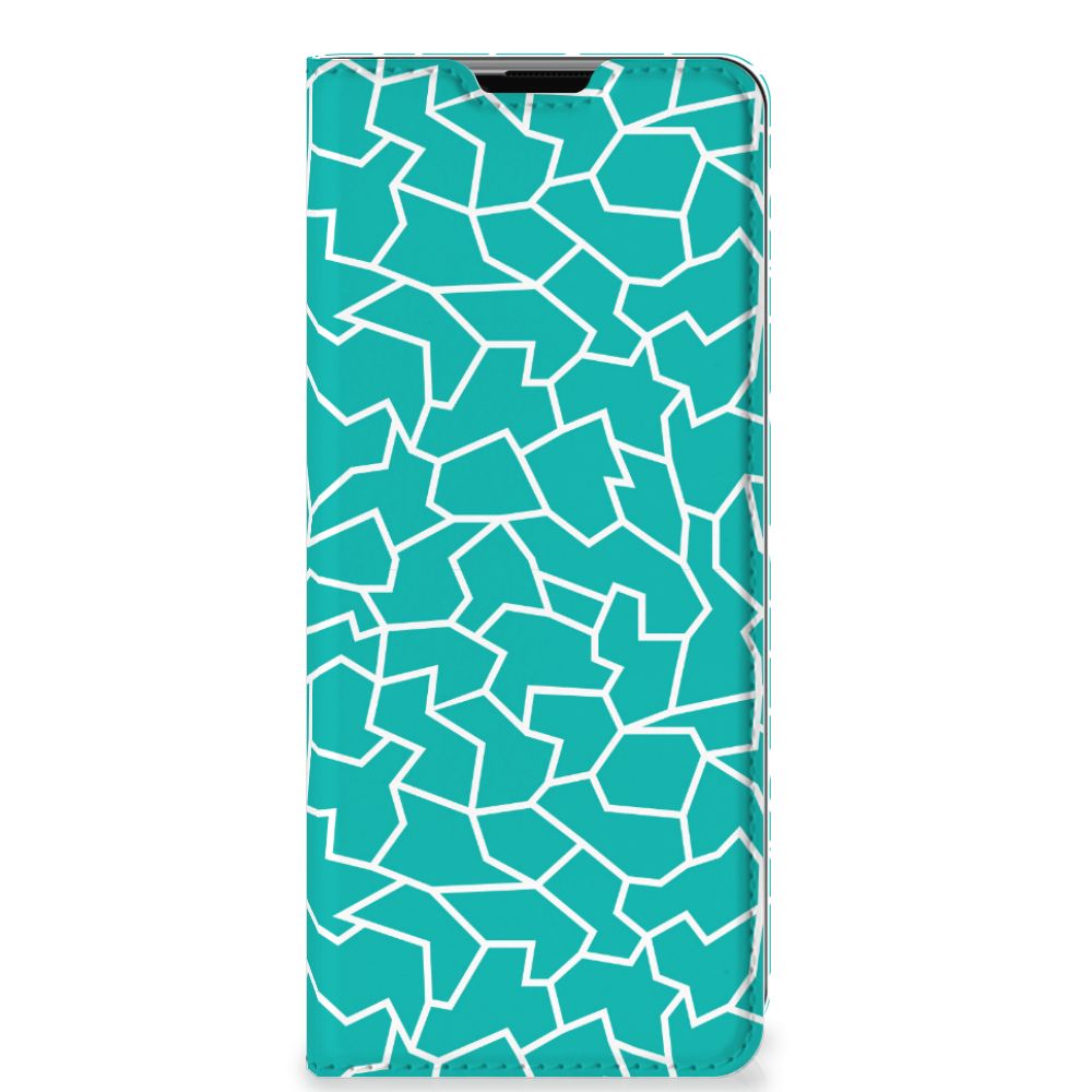 Sony Xperia 5 II Bookcase Cracks Blue - B2C Telecom