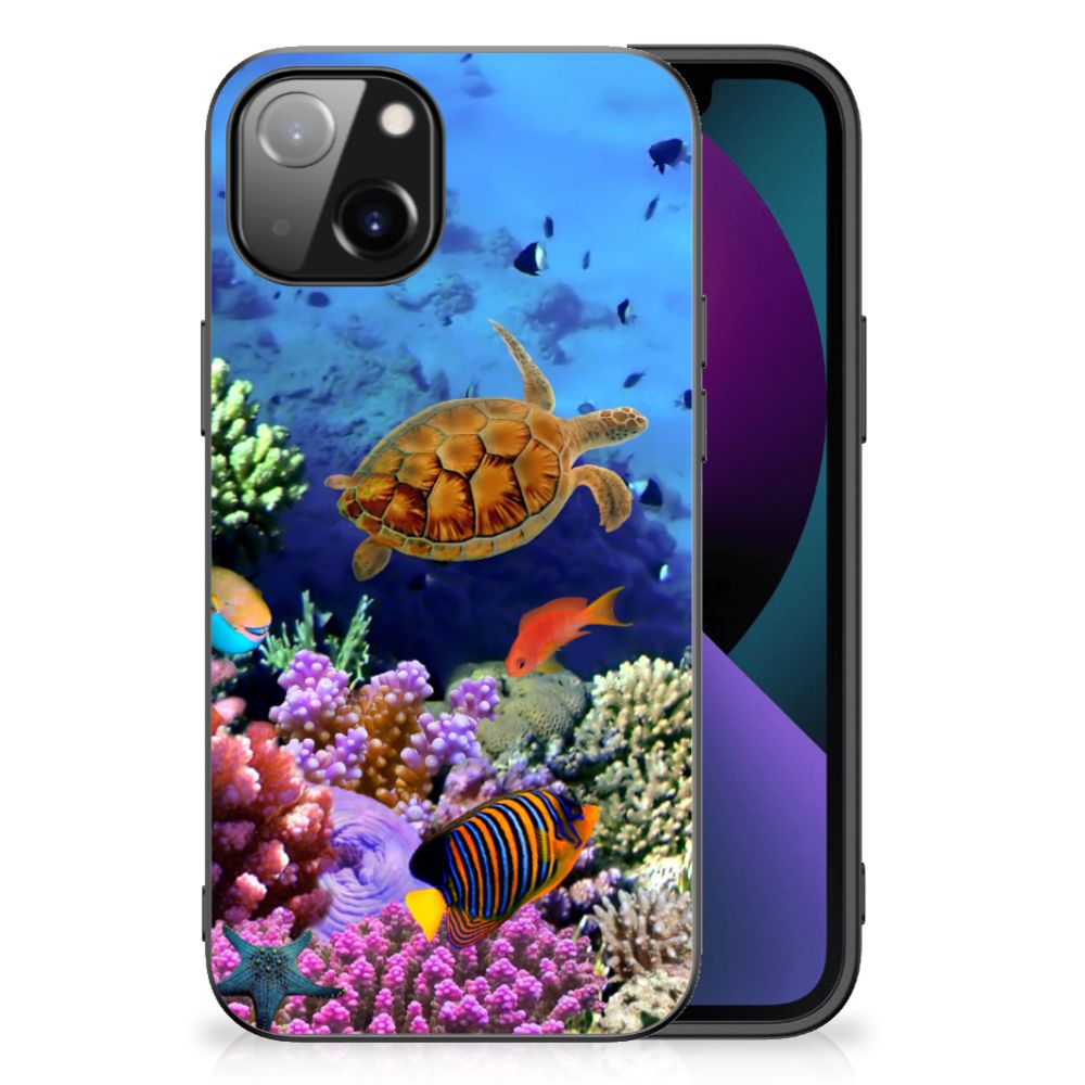 Apple iPhone 13 Dierenprint Telefoonhoesje Vissen B2C Telecom