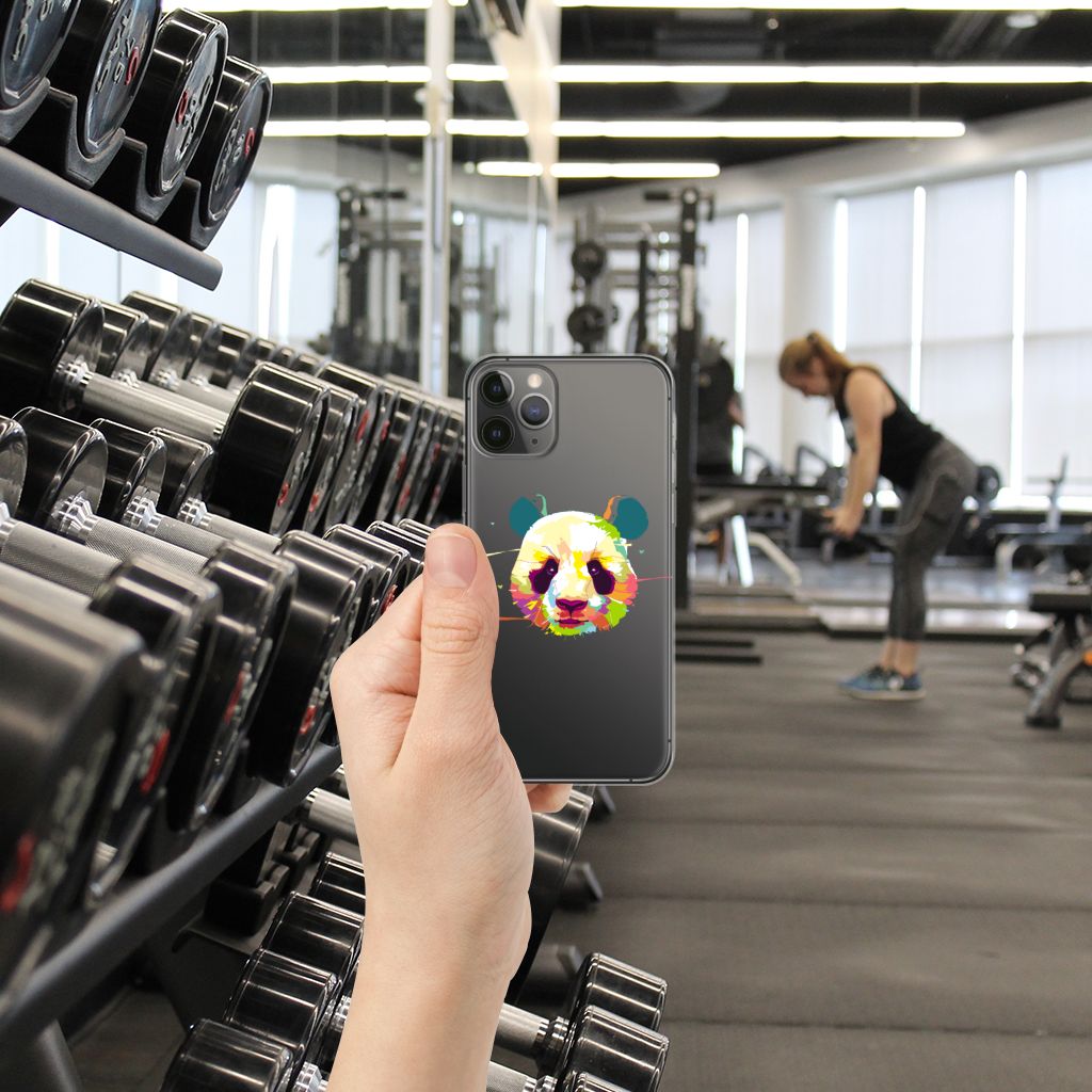 Apple iPhone 11 Pro Telefoonhoesje met Naam Panda Color