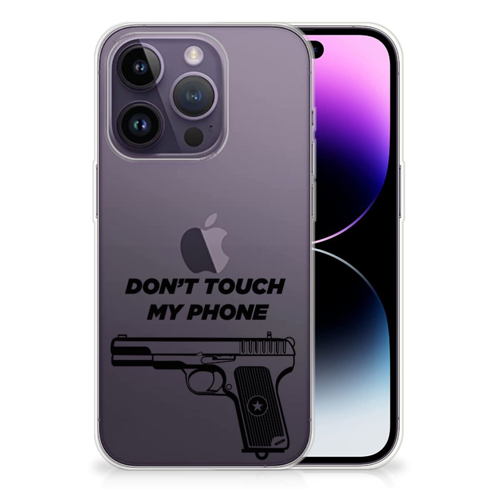 Apple iPhone 14 Pro Silicone-hoesje Pistol DTMP B2C Telecom