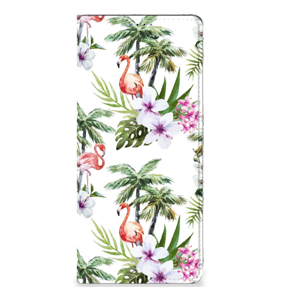 Samsung Galaxy A22 5G Hoesje maken Flamingo Palms