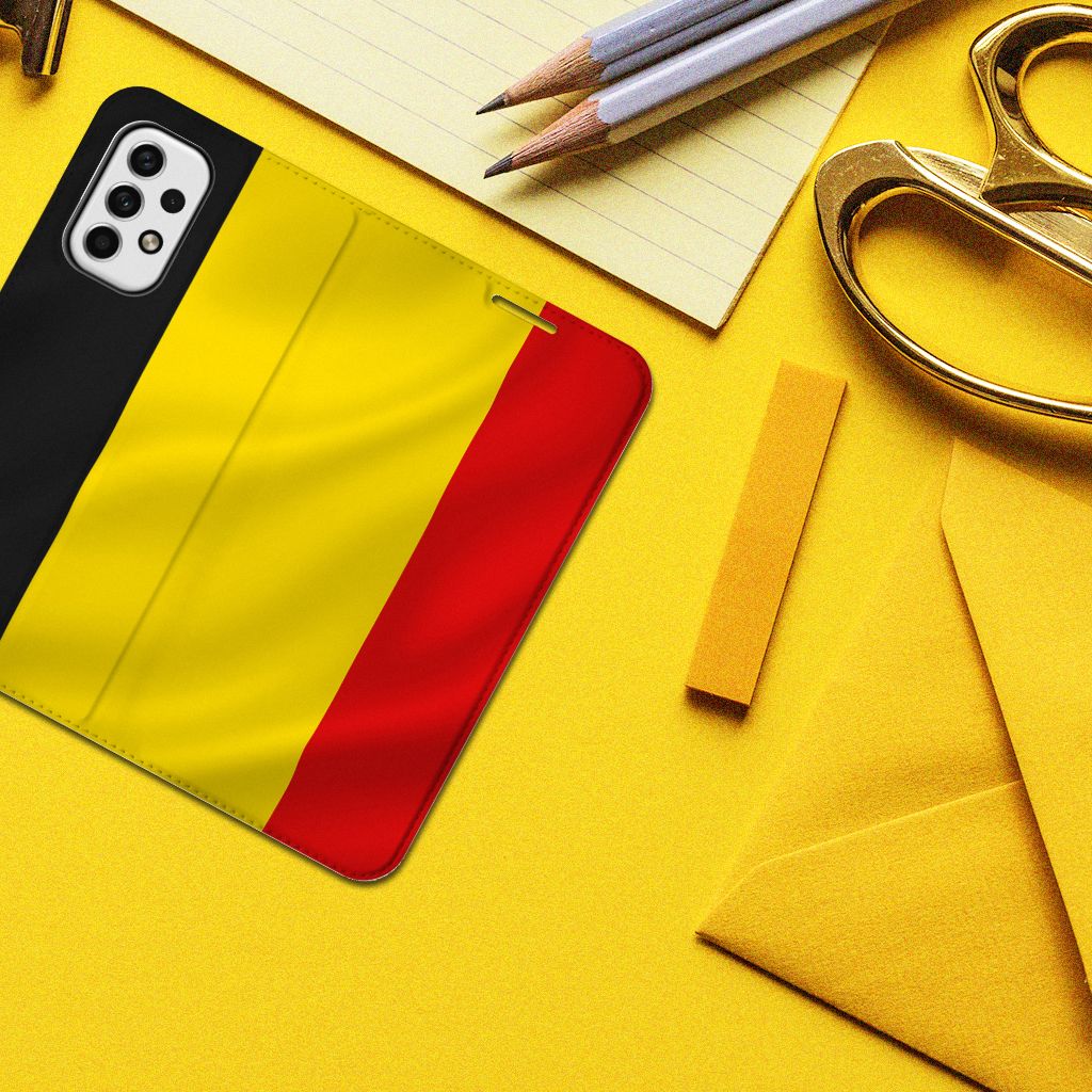 Samsung Galaxy A23 Standcase Belgische Vlag - B2C Telecom