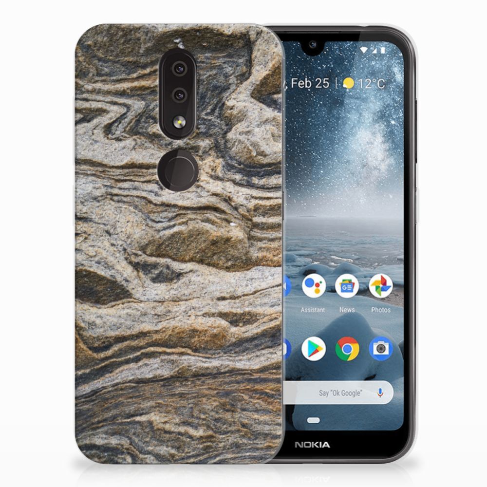 Nokia 4.2 TPU Siliconen Hoesje Steen