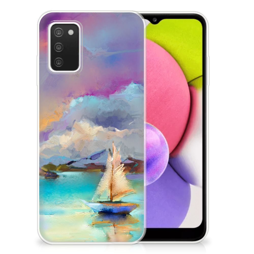 Hoesje maken Samsung Galaxy A03S Boat B2C Telecom