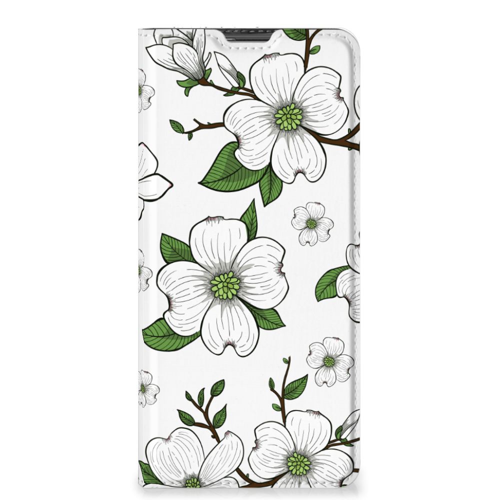 Motorola Moto G100 Smart Cover Dogwood Flowers - B2C Telecom