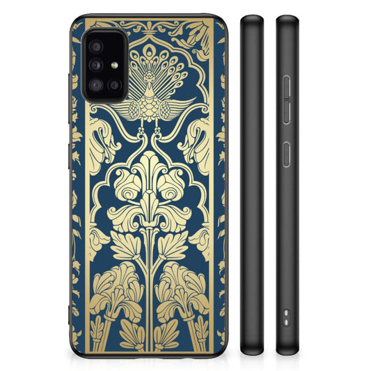 Samsung Galaxy A51 Skin Case Beige Flowers