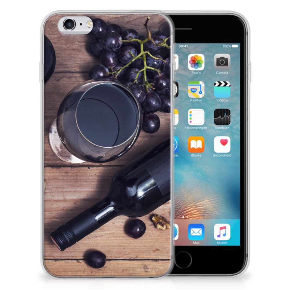 Apple iPhone 6 | 6s Siliconen Case Wijn