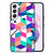 Samsung Galaxy S22 Backcover Blokken Kleurrijk