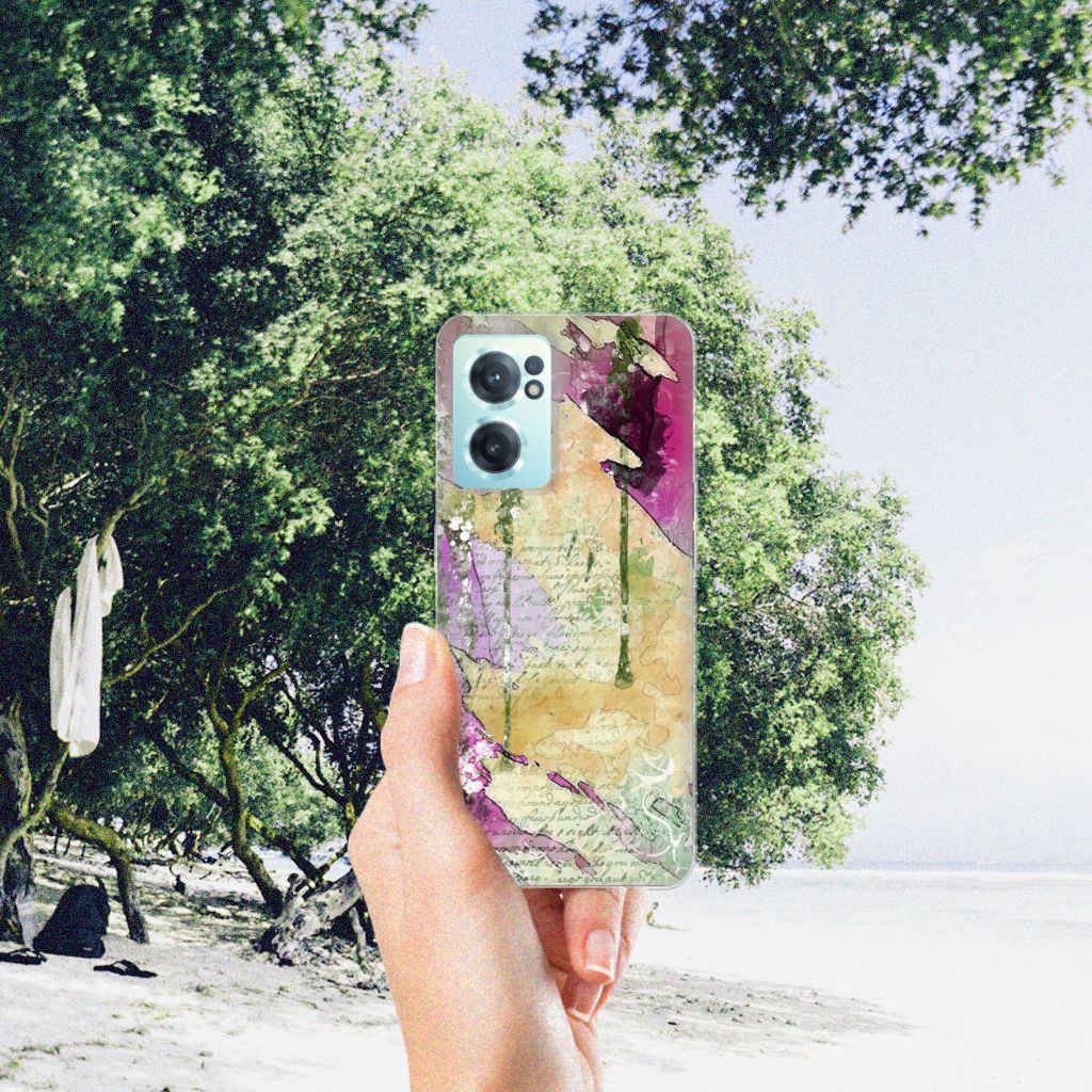 Hoesje maken OnePlus Nord CE 2 5G Letter Painting B2C Telecom
