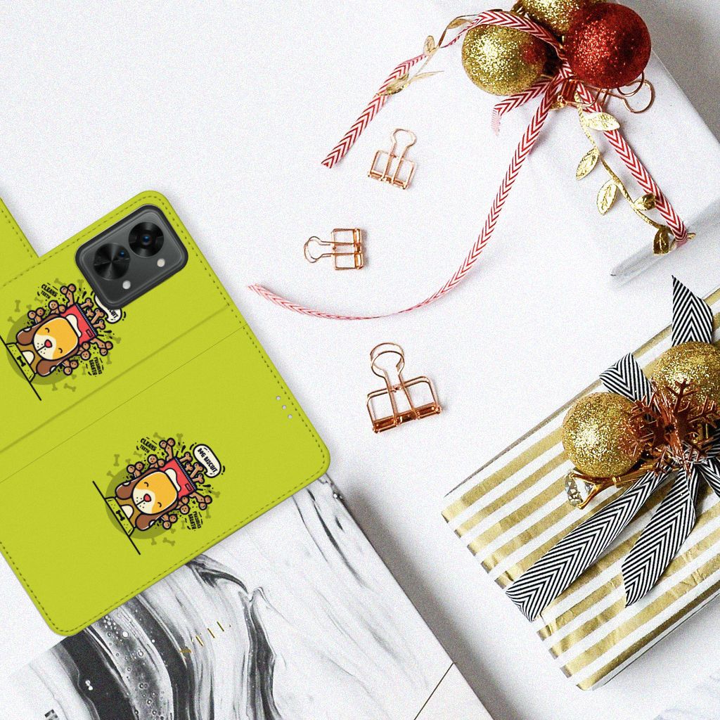 OnePlus Nord 2T Leuk Hoesje Doggy Biscuit