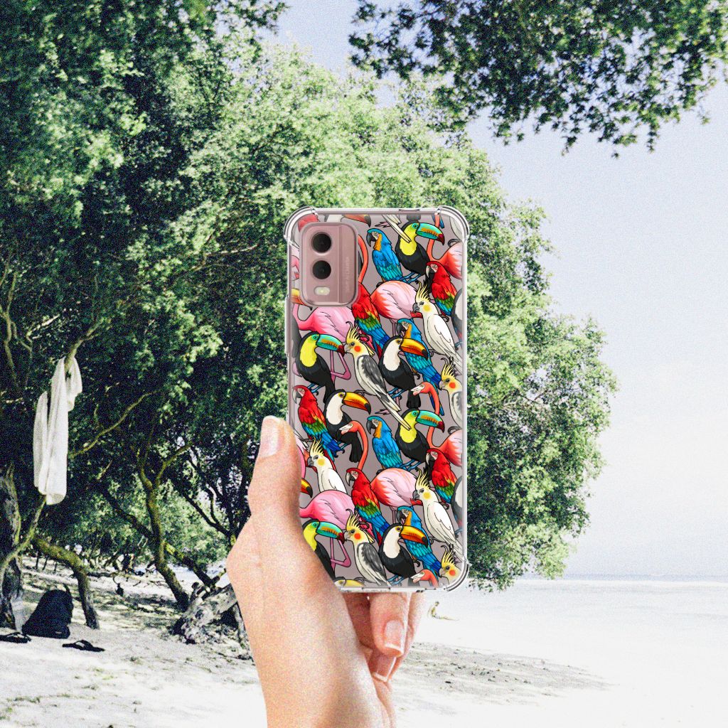 Nokia C32 Case Anti-shock Birds B2C Telecom